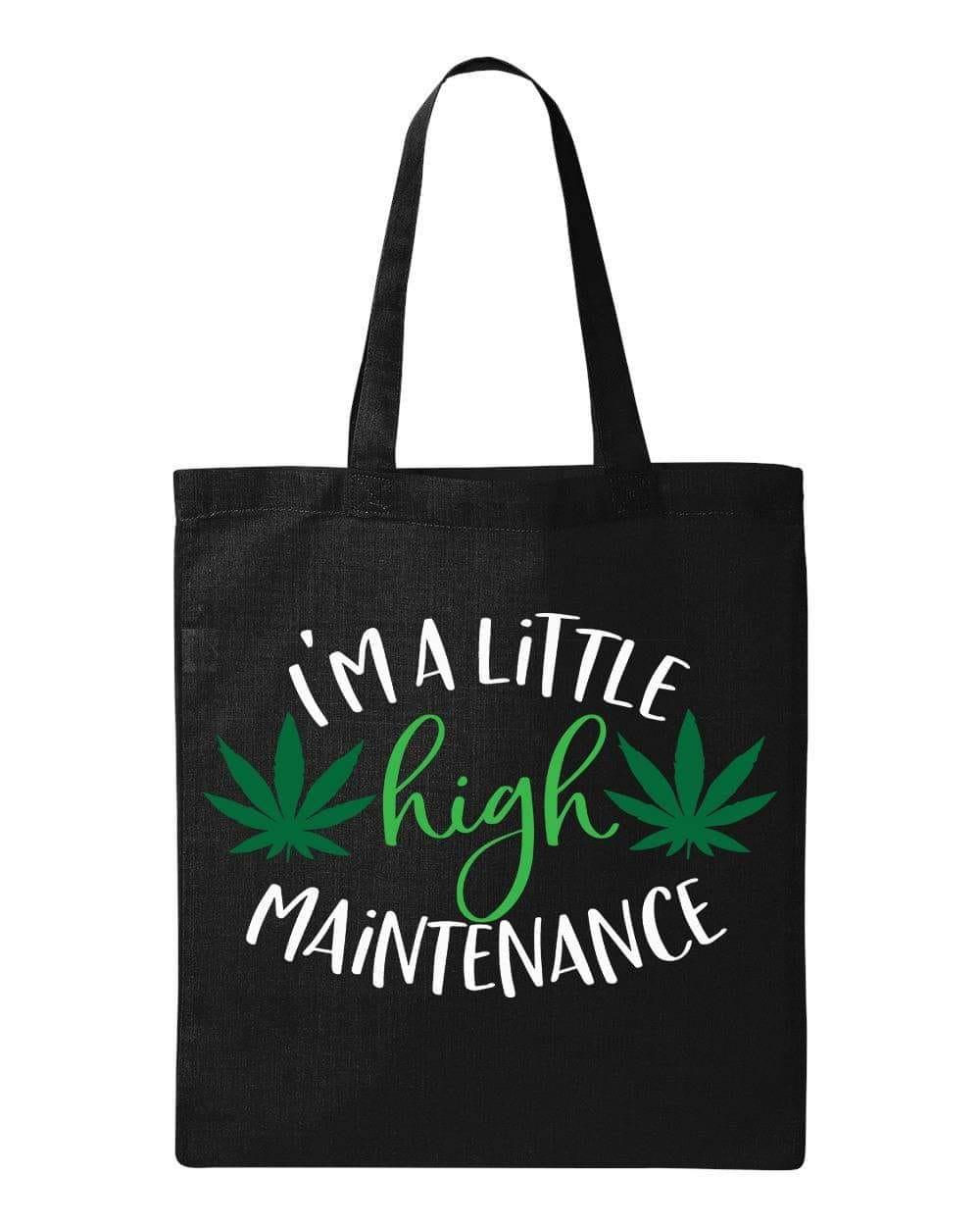 HIGH MAINTENANCE - Custom Economical Tote Bag (15x16)
