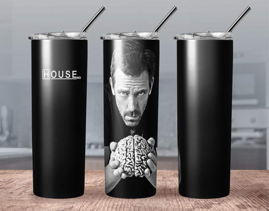 HOUSE BW - Sublimated Tumbler (20 oz)