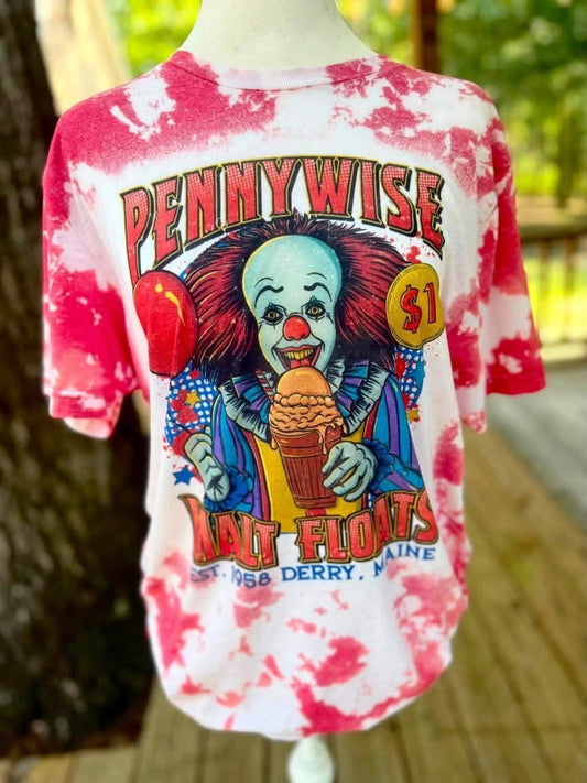 Penny the clown bleached tee
