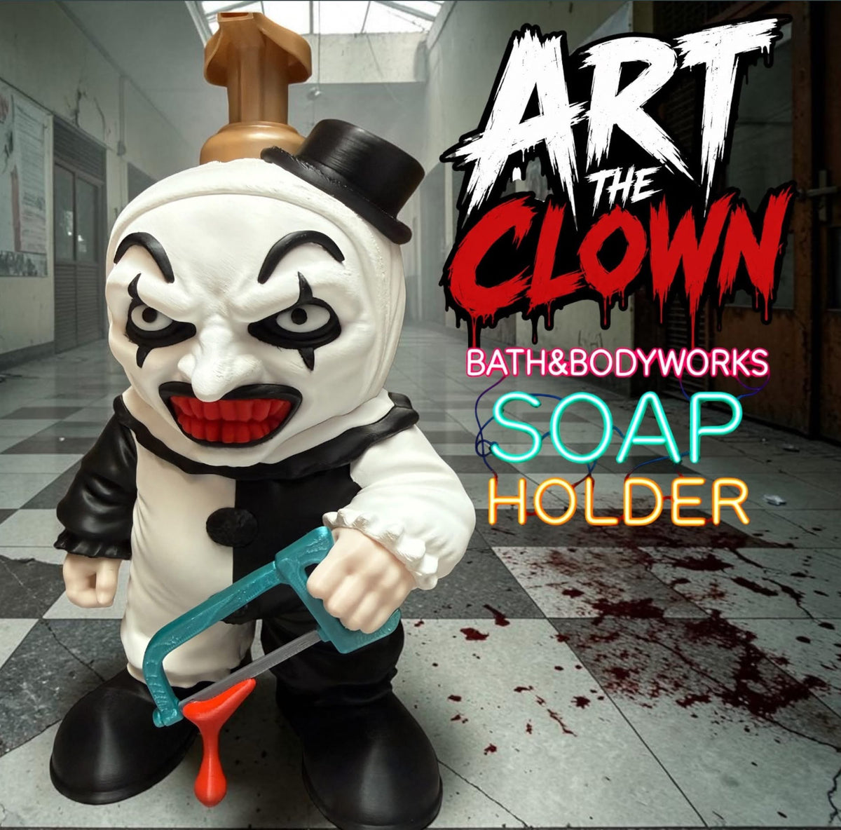 HORROR ICONS BBW SOAP HOLDERS- 3D printed