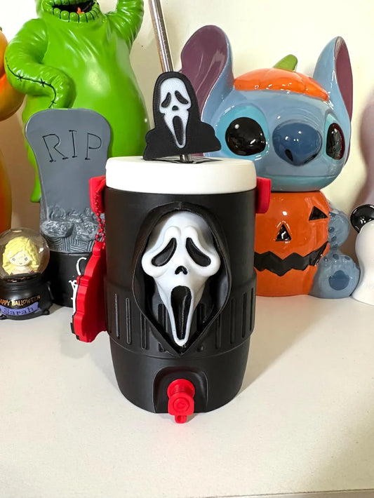 GHOST F POP OUT -3D PRINTED CUSTOM 12 OUNCE CAN HOLDERS