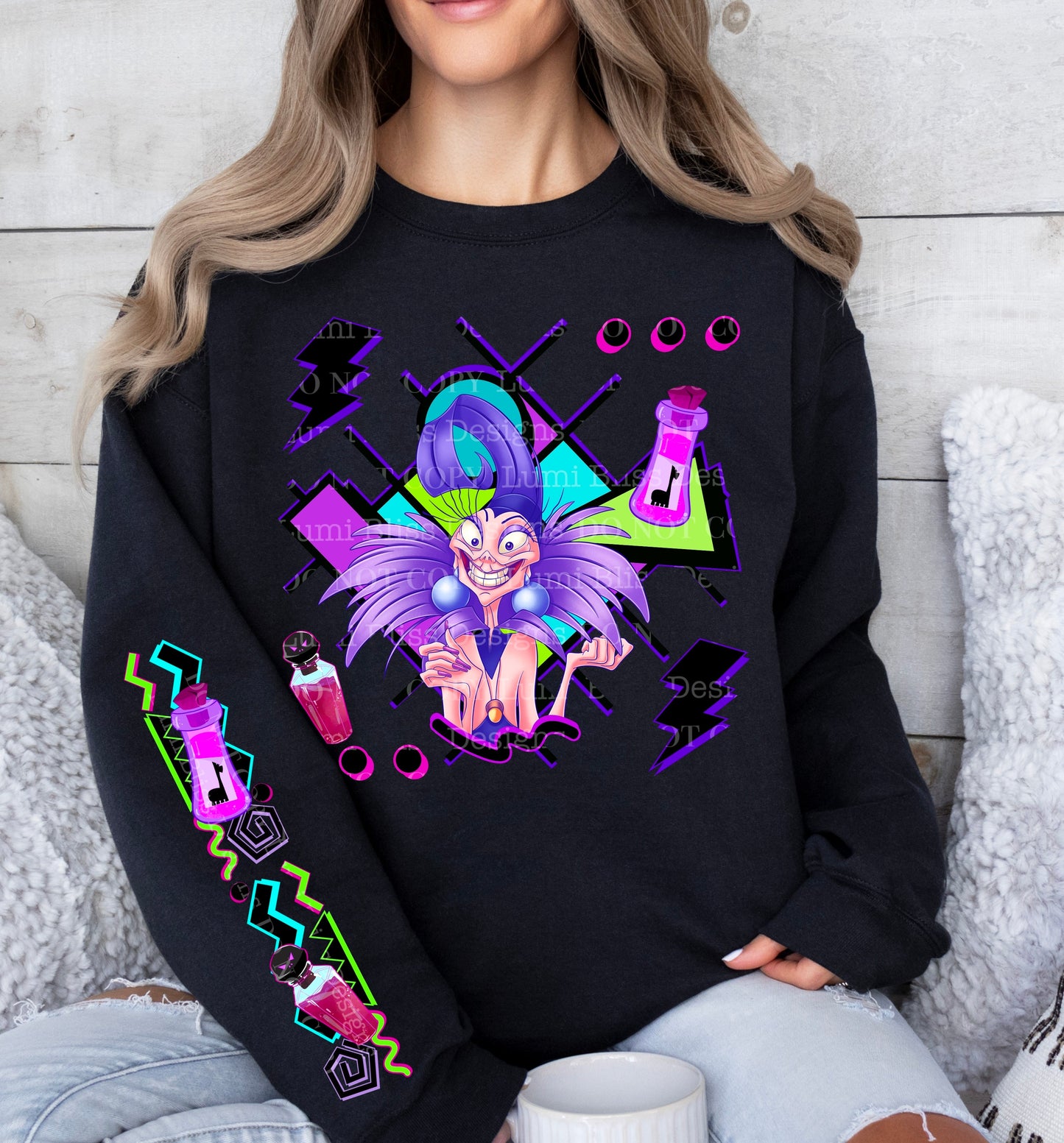 YZ SWEATSHIRT W/ SLEEVE PRINT