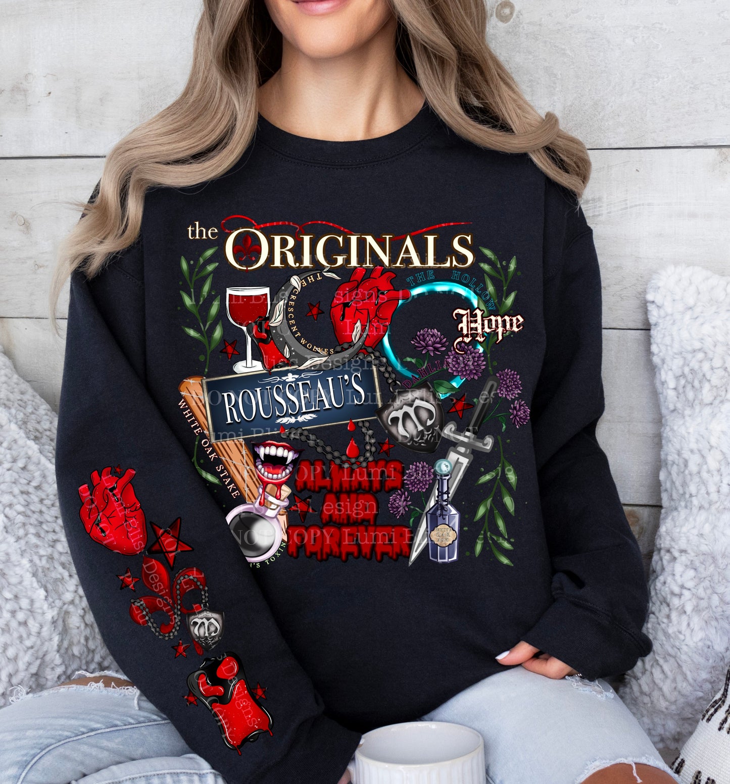 ORIGINAL SWEATSHIRT W/ SLEEVE PRINT