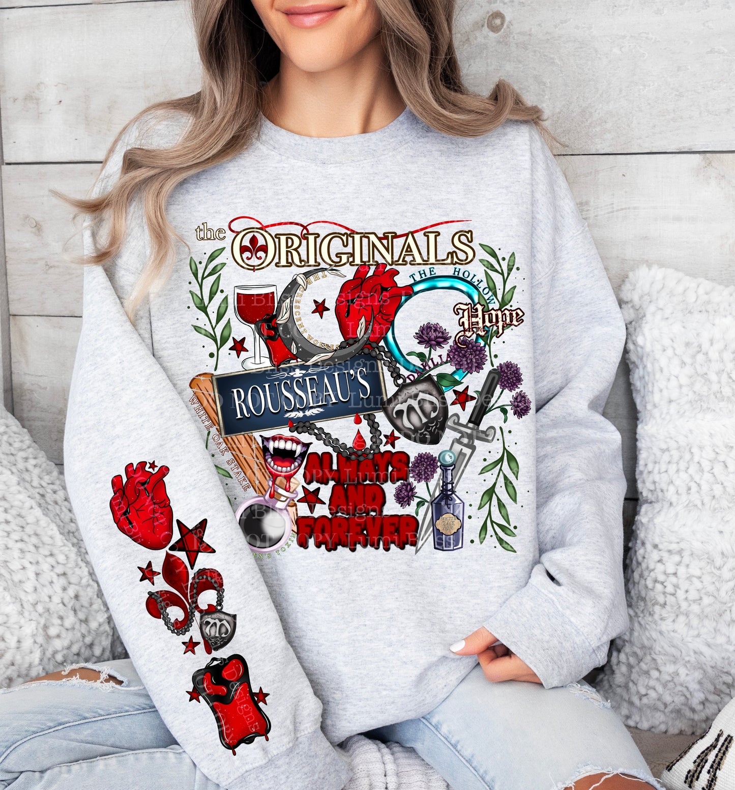 ORIGINAL SWEATSHIRT W/ SLEEVE PRINT