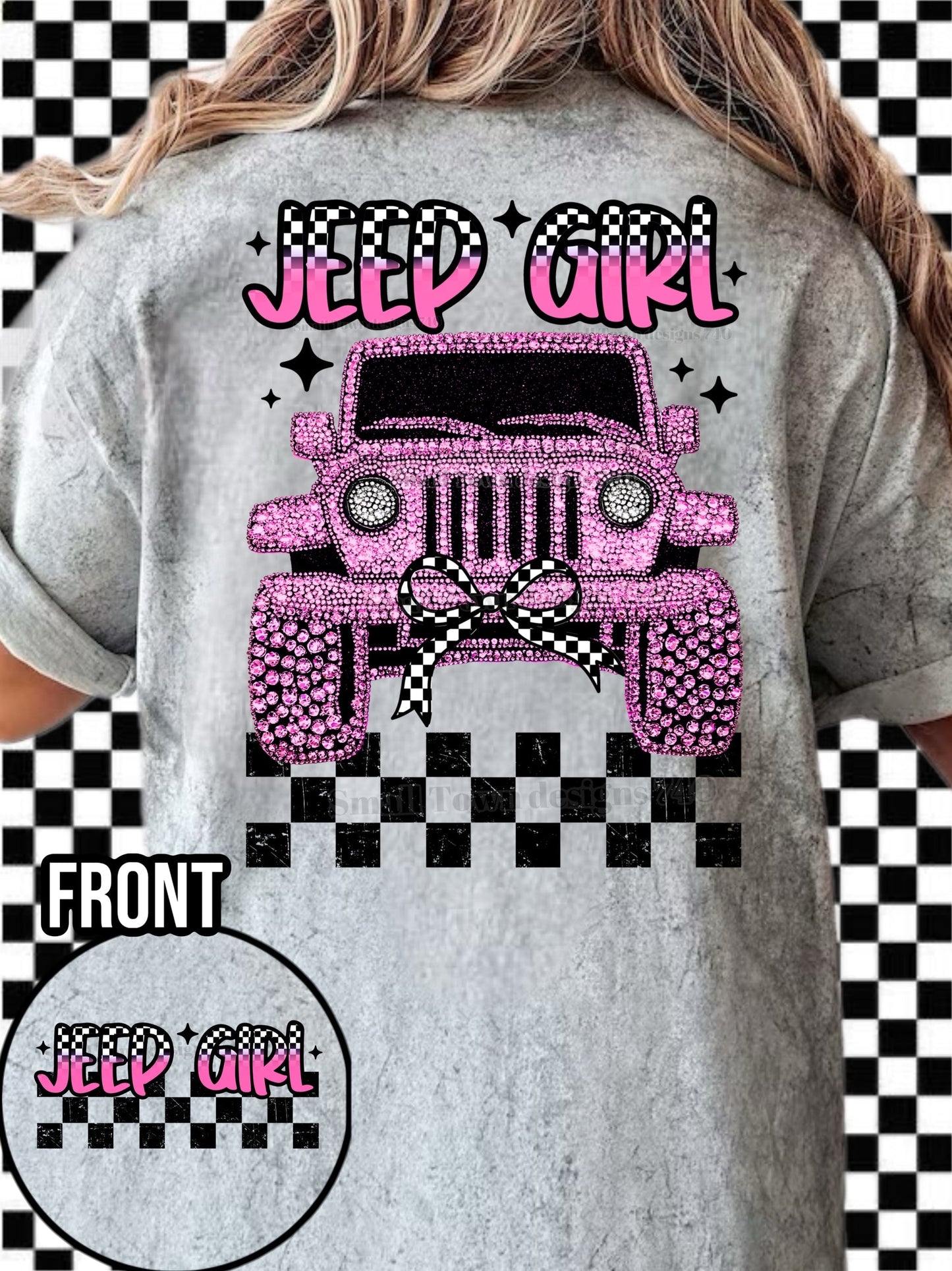 JP GIRL DOUBLE SIDED COLLECTION TEE (MULTIPLE OPTIONS)