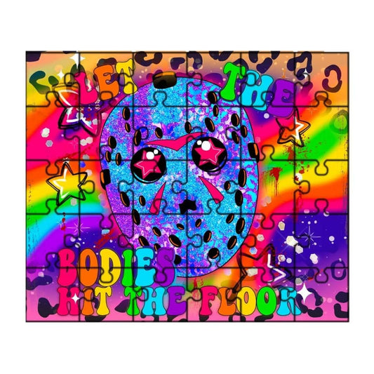 LET THE BODIES HIT THE FLOOR - CUSTOM 120 PIECE PUZZLE