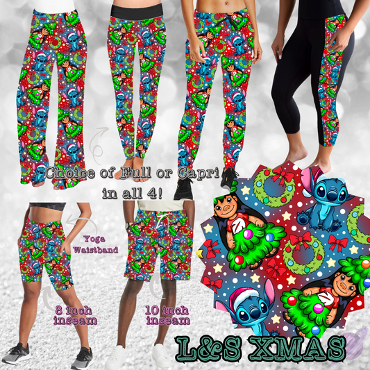 L&S HOLIDAY -XMAS RUN-6 STYLE BOTTOMS-PREORDER CLOSING 9/13
