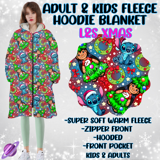 L&S XMAS - HOODIE BLANKET RUN-PREORDER CLOSING 9/27