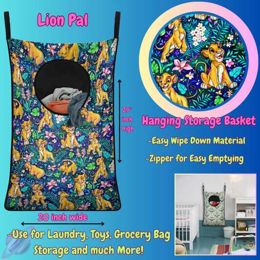 LION PAL-Hanging Storage Baskets-Preorder closing 6/13
