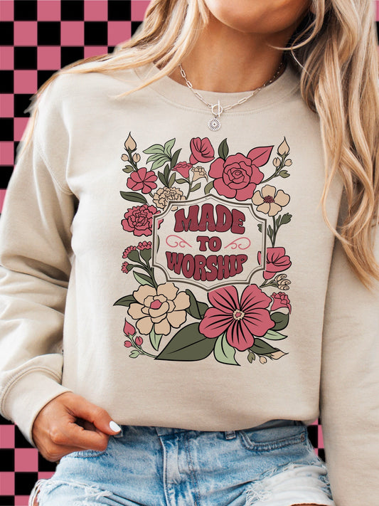 MADE TO WORSHIP SWEATER