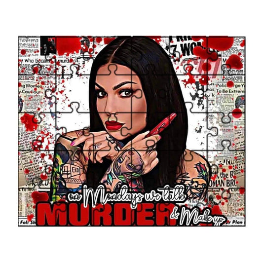 MURDER AND MAKEUP - CUSTOM 120 PIECE PUZZLE