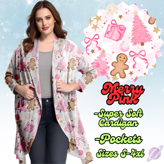 BATCH 117-MERRY PINK-CARDIGAN-PREORDER CLOSING 9/10