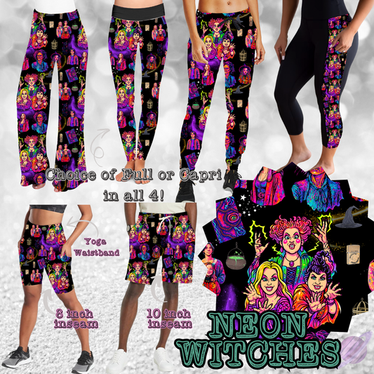 NEON WITCHES -BATCH 118-6 STYLE BOTTOMS-PREORDER CLOSING 9/15