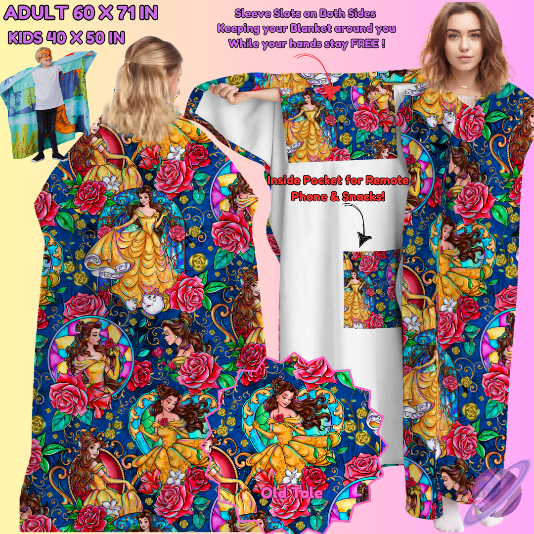 WEARABLE THROW RUN-OLD TALE-PREORDER CLOSING 8/31