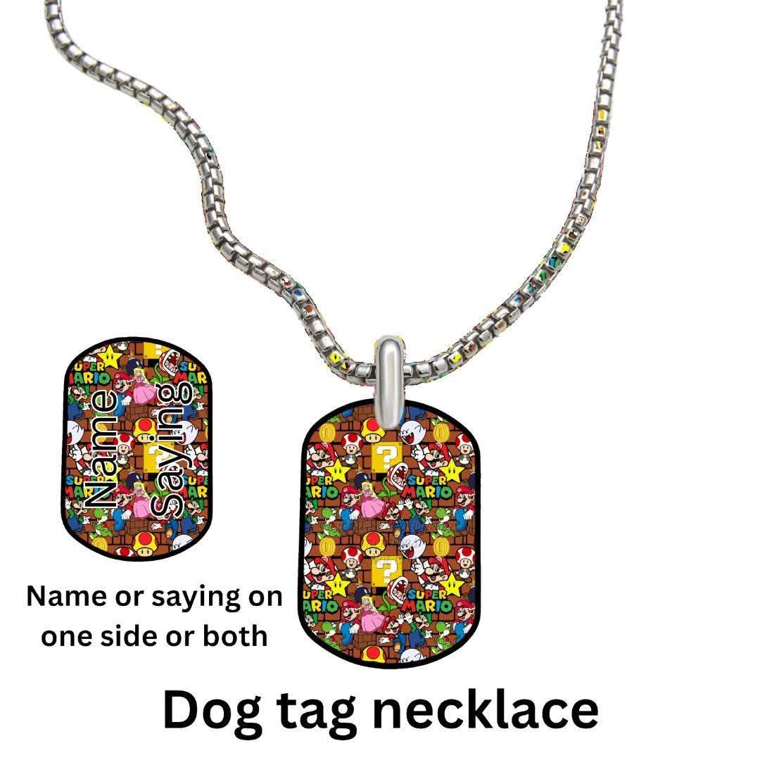 PLUMBER – Dog Tag Necklace