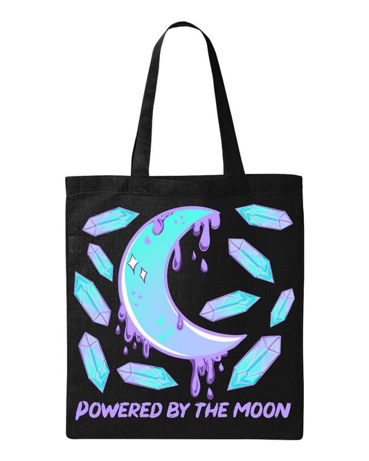 POWERED BY THE MOON - Custom Economical Tote Bag (15x16)