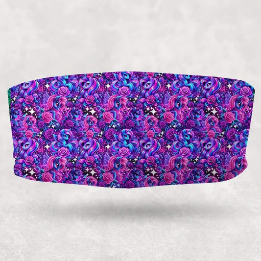 PURPLE PONY – Custom Lightweight Headband