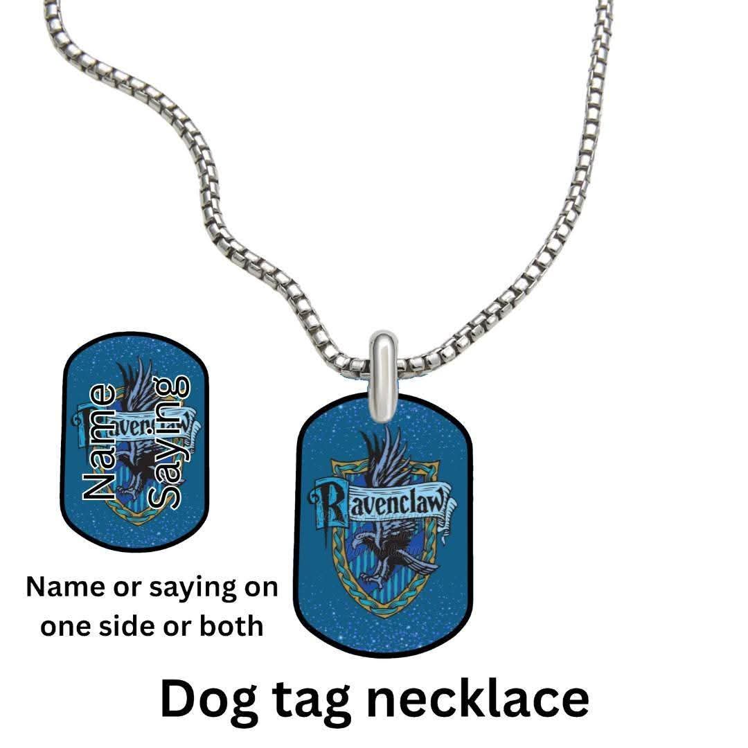 RAVEN – Dog Tag Necklace