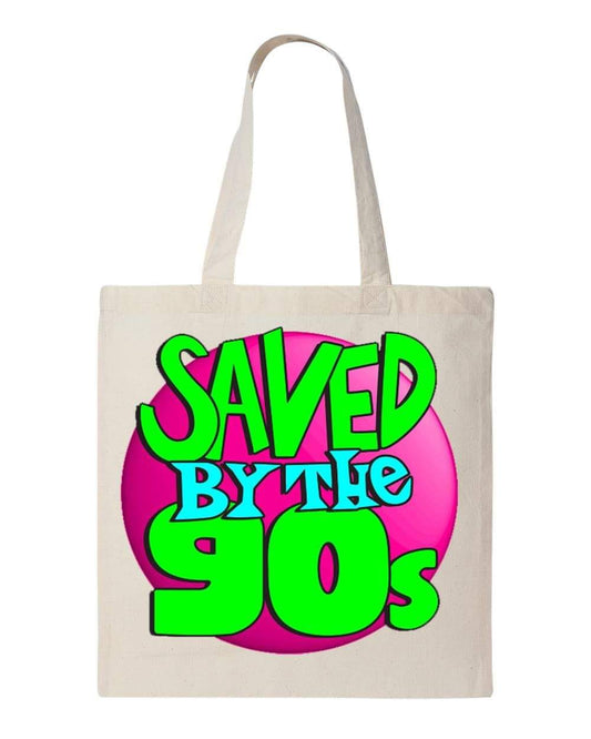 SAVED BY THE 90S - Custom Economical Tote Bag (15x16)