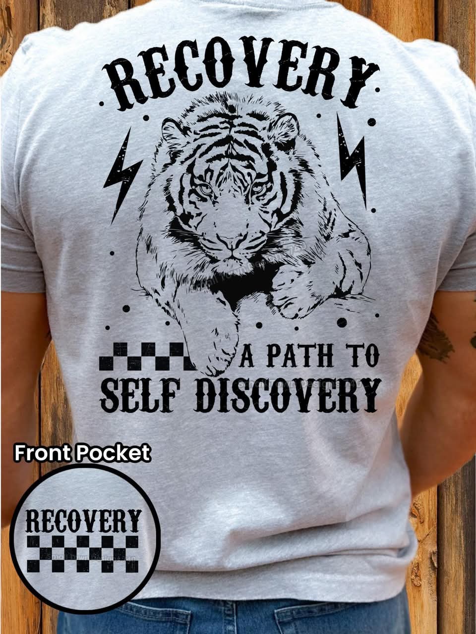 SELF DISCOVERY DOUBLE SIDED TEE