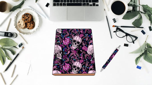 SKULL FLORAL – 3-in-1 Custom Journal Set (A5 Size)