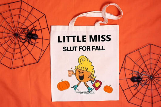 SLUT FOR FALL - Custom Economical Tote Bag (15x16)