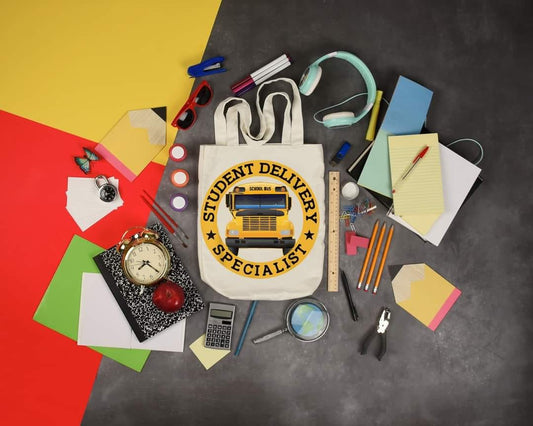 STUDENT DELIVERY - Custom Economical Tote Bag (15x16)