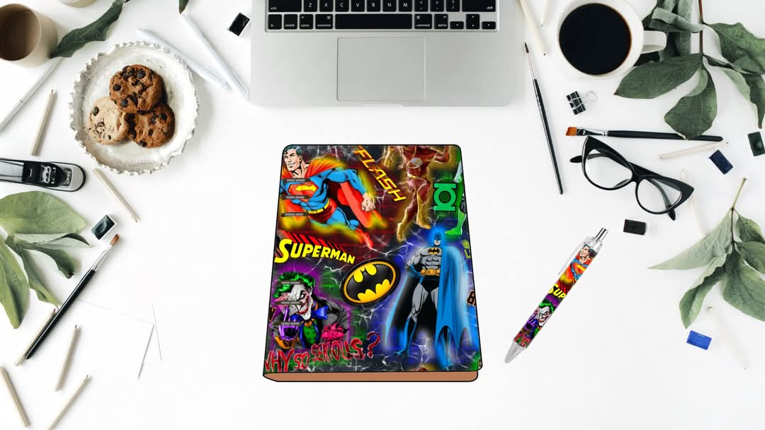 SUPES – 3-in-1 Custom Journal Set (A5 Size)