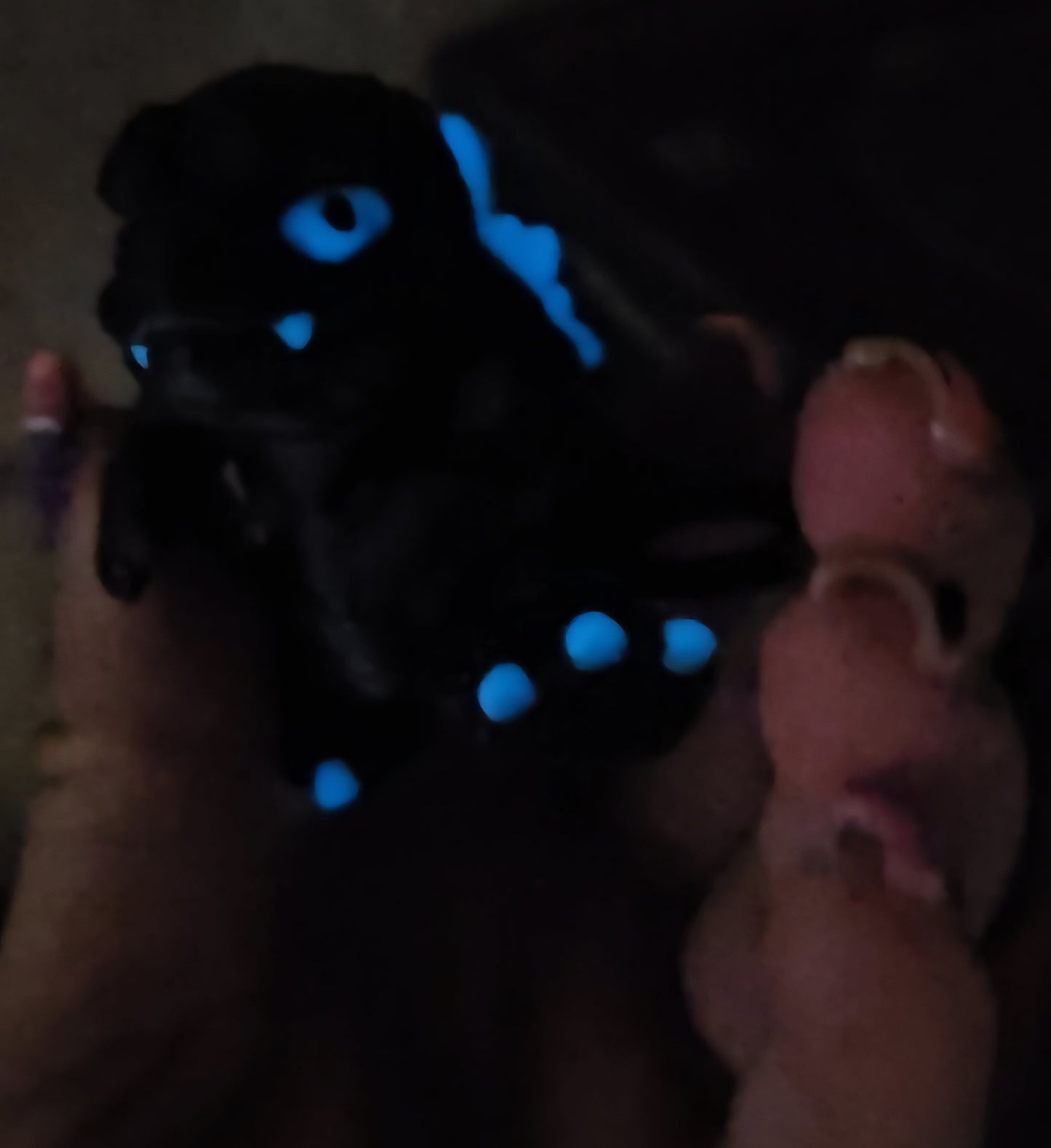 MONSTER KING-3D PRINTED STRAW BUDDY-GLOWS IN DARK