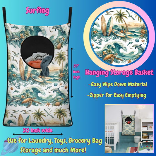 SURFING-Hanging Storage Baskets-Preorder closing 6/13