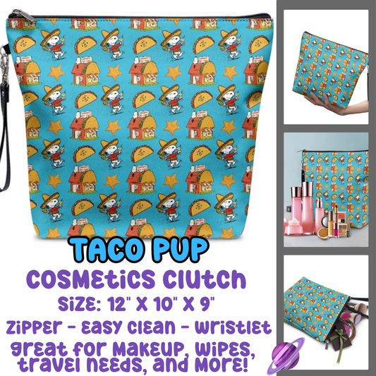 TACO PUP - COSMETIC CLUTCH RUN 3 PREORDER CLOSES 9/17