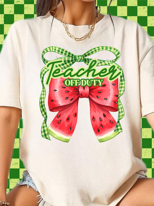 TEACHER WATERMELON TEE