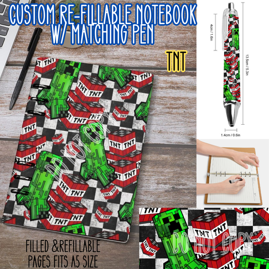 TNT -Matching A5 Notebook & Pen Set Round 4 Preorder Closing 5/17