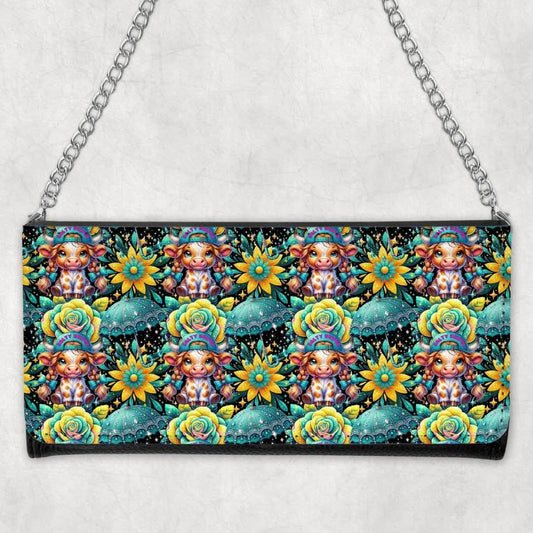 Umbrella Cow – Custom Chain Purse – 43” Chain Length