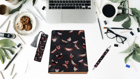VAMP TEETH – 3-in-1 Custom Journal Set (A5 Size)
