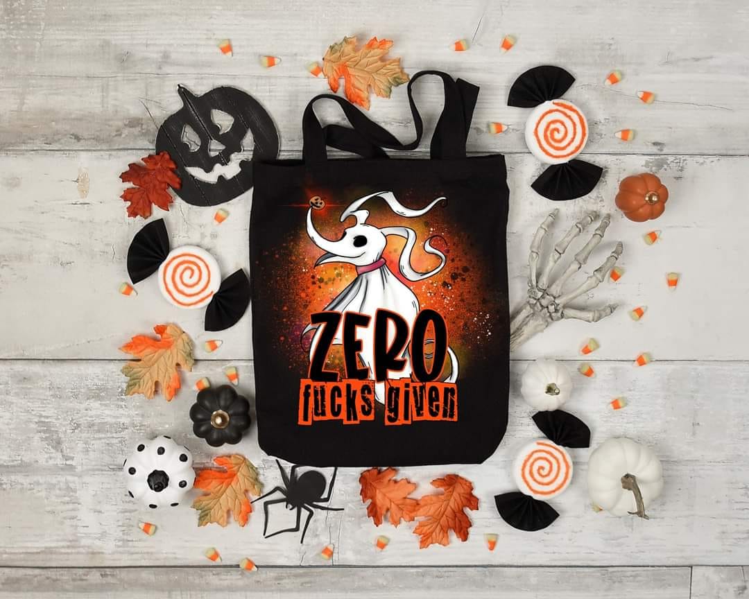 ZERO F'S GIVEN - Custom Economical Tote Bag (15x16)