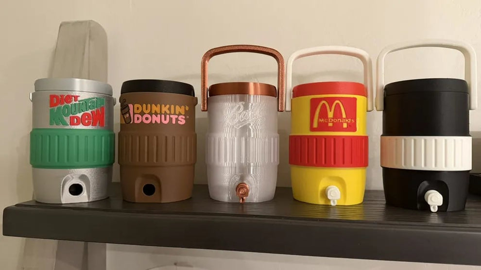 3D PRINTED CUSTOM 12 OUNCE CAN HOLDERS