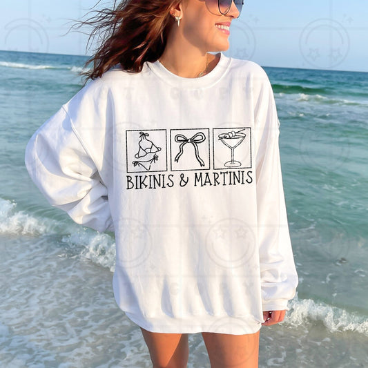 BIKINIS MARTINIS SWEATSHIRT