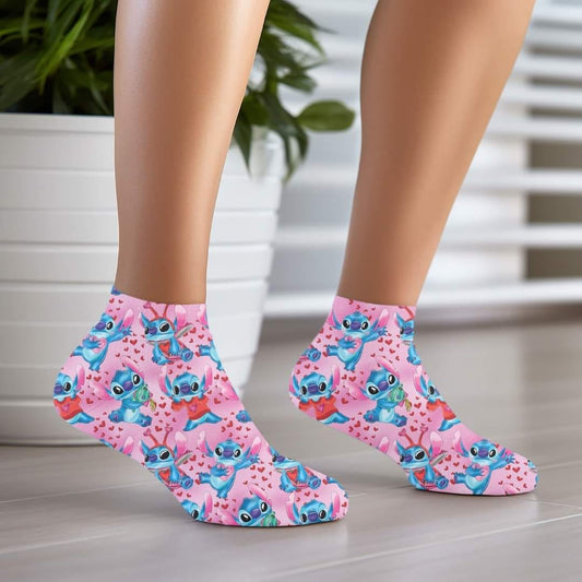 Blue Alien - Custom Socks for Everyday Comfort