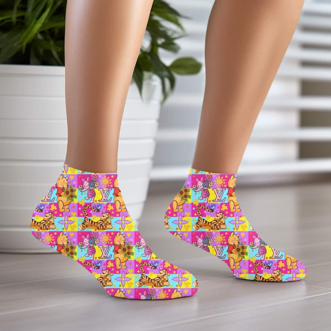Boujee Bear Friends - Custom Socks for Everyday Comfort