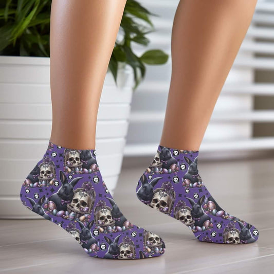 Bunny Skull - Custom Socks for Everyday Comfort