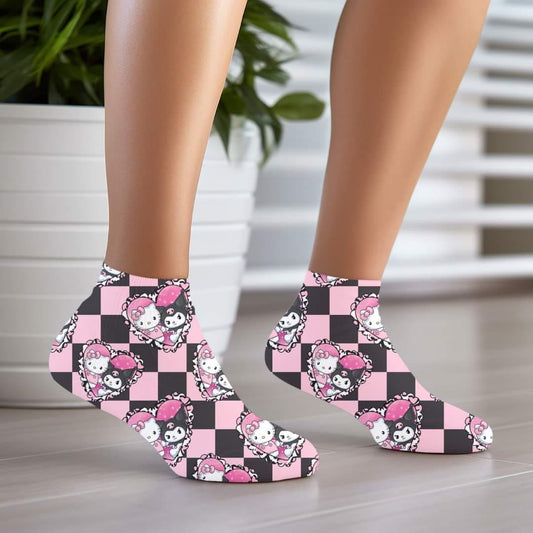 Checker Kitties - Custom Socks for Everyday Comfort