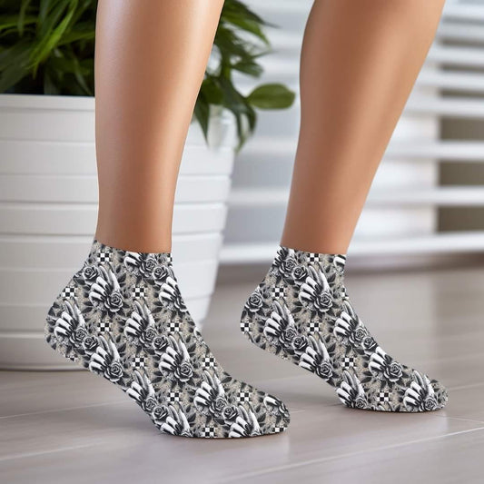 Checker Hand - Custom Socks for Everyday Comfort