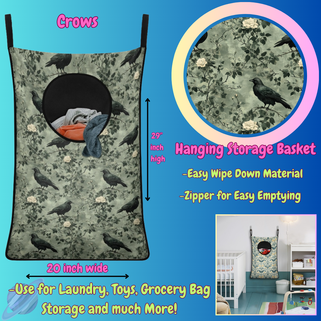 CROWS-Hanging Storage Baskets-Preorder closing 6/13