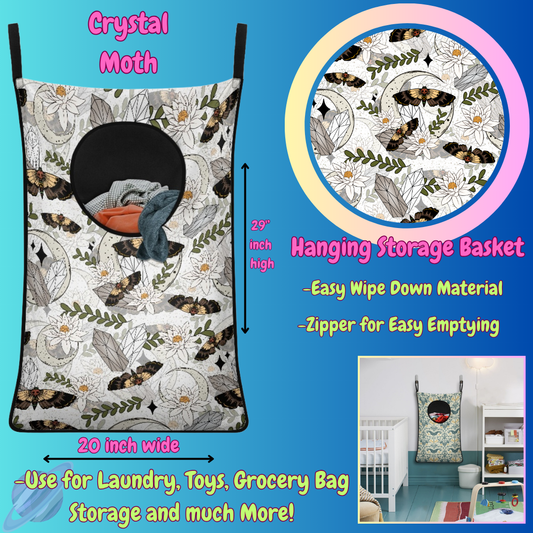 CRYSTAL MOTH-Hanging Storage Baskets-Preorder closing 6/13