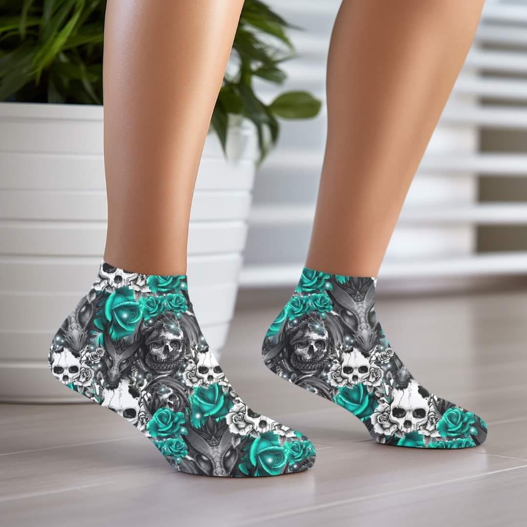 Dragon Skull - Custom Socks for Everyday Comfort
