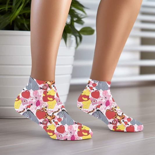 Heart Bear - Custom Socks for Everyday Comfort
