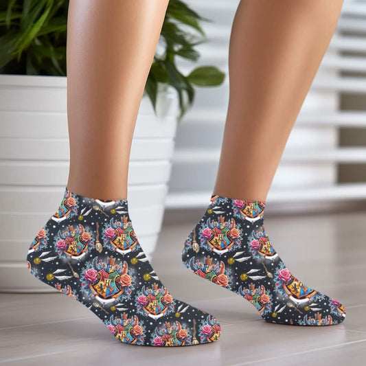HP Floral - Custom Socks for Everyday Comfort