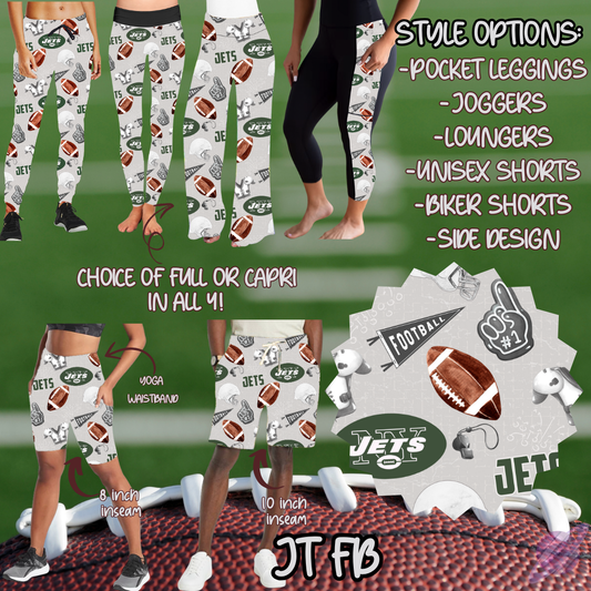 GAME DAY-JT FB-6 STYLE BOTTOMS-PREORDER CLOSING 9/8