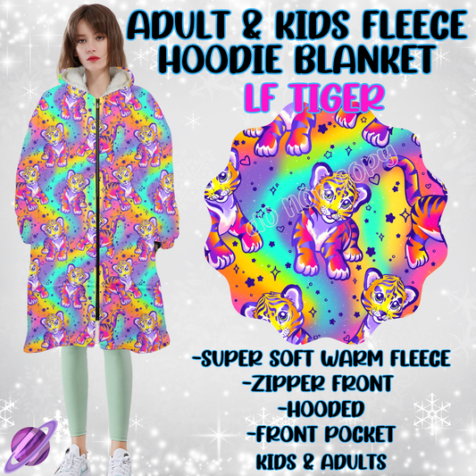 LF TIGER - HOODIE BLANKET RUN-PREORDER CLOSING 9/27